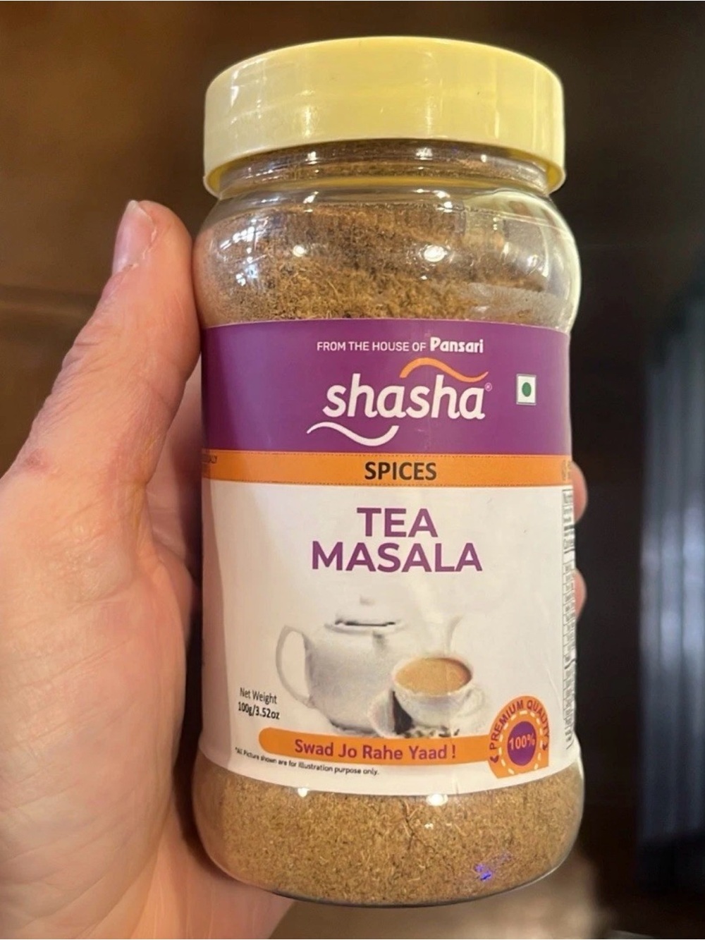 Shasha Tea Masala - Purple & Cream Spice Blend